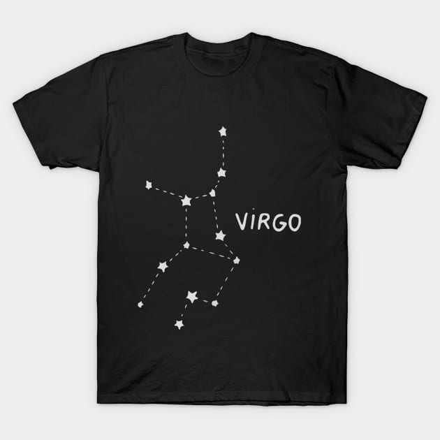 Zodiac Sign - Virgo T-Shirt by Uwaki